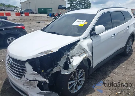 2017 Hyundai Santa Fe Se z USA, uszkodzony, nr VIN KM8SM4HF7HU243396